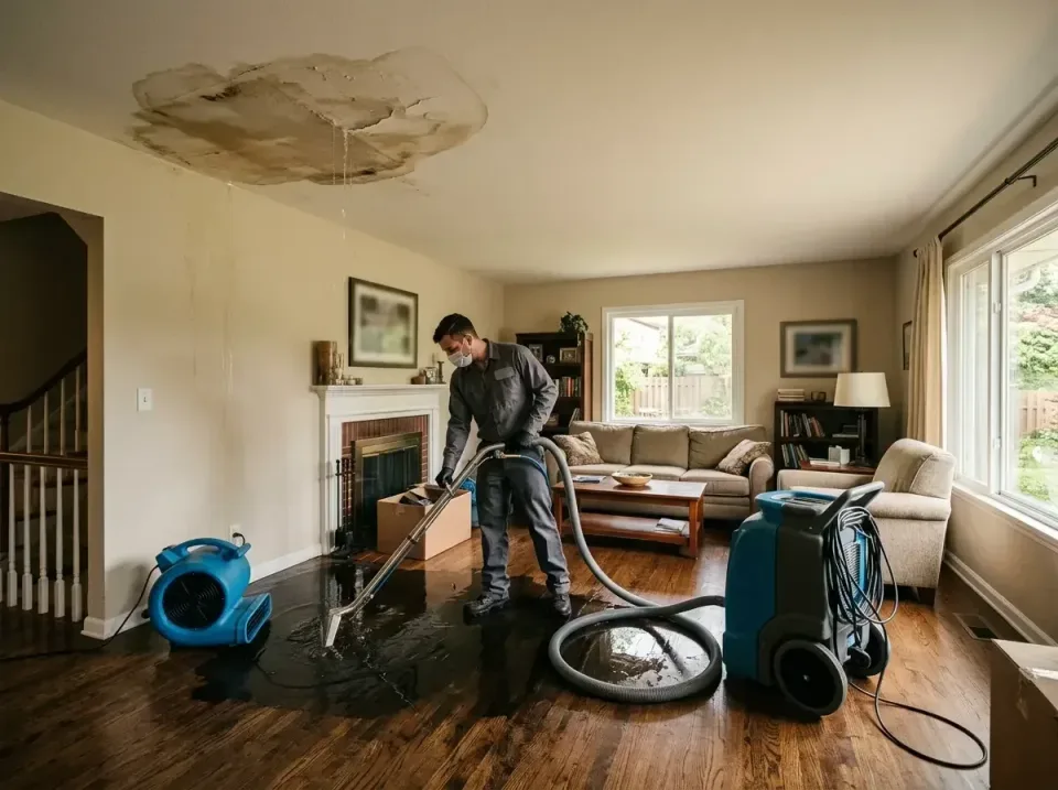 attic-pipe-burst-ceiling-drip-008 — frequently asked questions, Water Damage Restoration & Carpet Care in Litchfield Beach,…